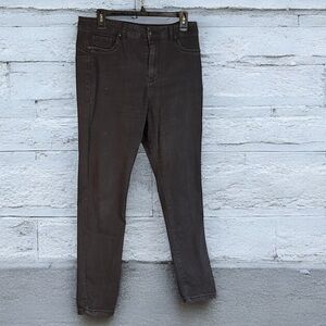 Miss Poured in Blue straight leg vintage?very dark blue B24n